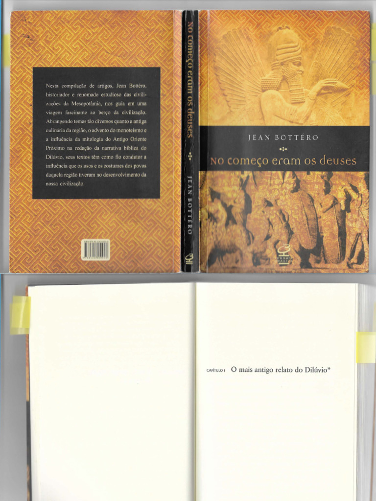 Bottero. Diluvio | PDF | Epopeia de Gilgamesh | Mito do Dilúvio