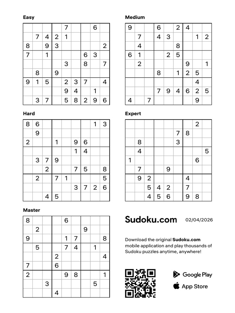 Easy Medium | PDF | Puzzles | Logic Puzzles