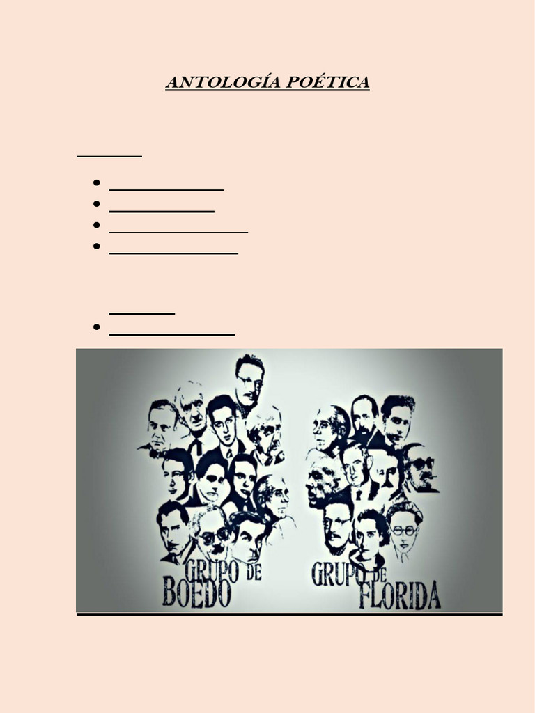 Poemas Boedo y Florida | PDF