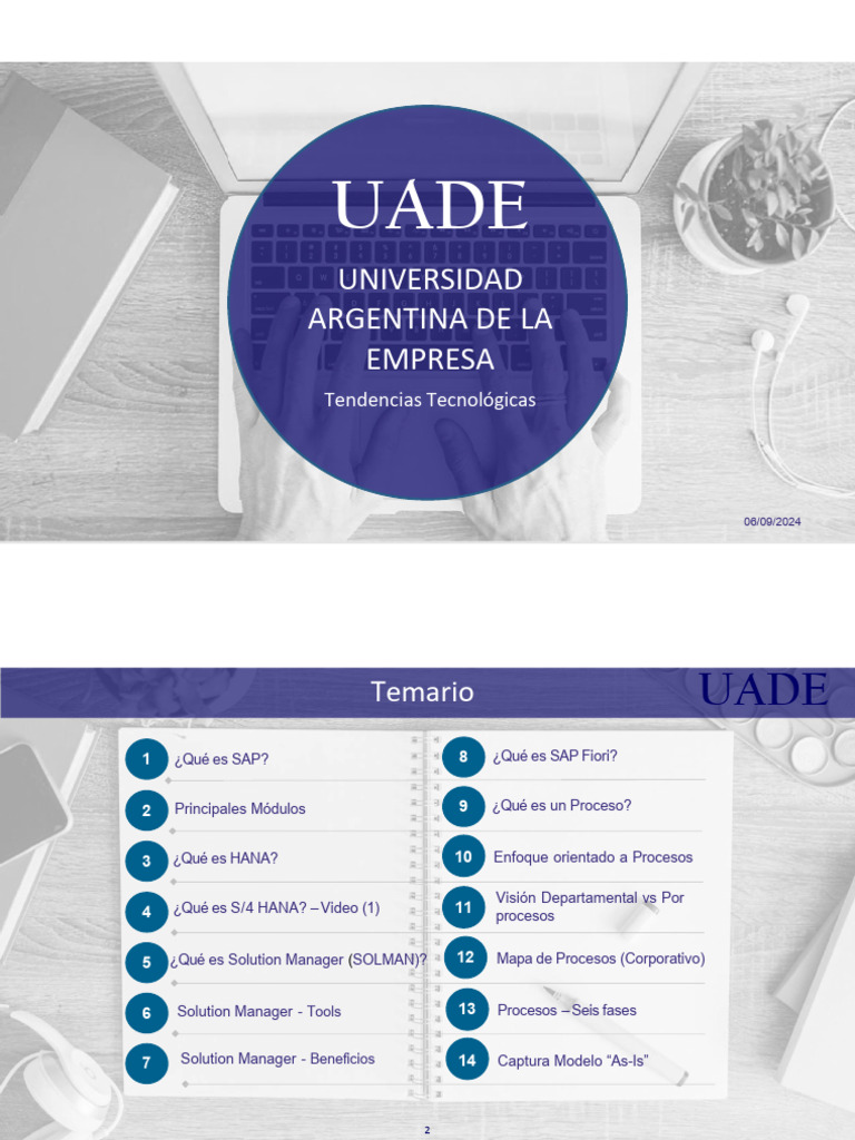 Uade Tt Clase 040 Erp Sap - Procesos | PDF | Internet de las Cosas ...