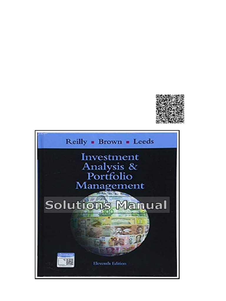 Investment Analysis and Portfolio Management 11th Edition Reilly ...