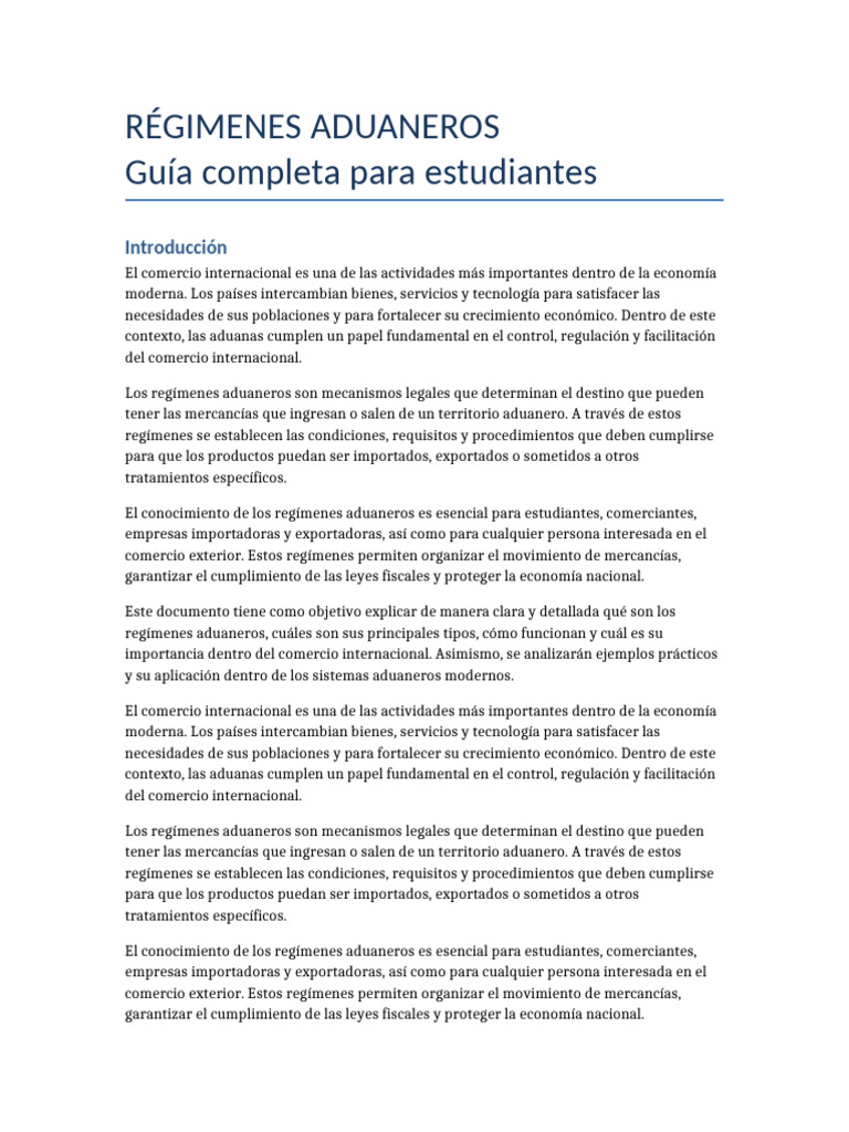 Regimenes Aduaneros Libro | PDF | aduana | Arancel