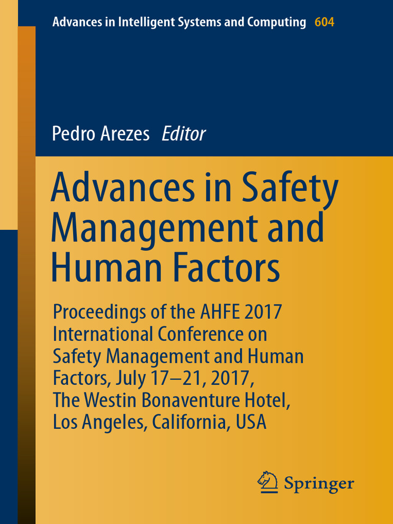 Advances in Safety Management and Human Factors | PDF