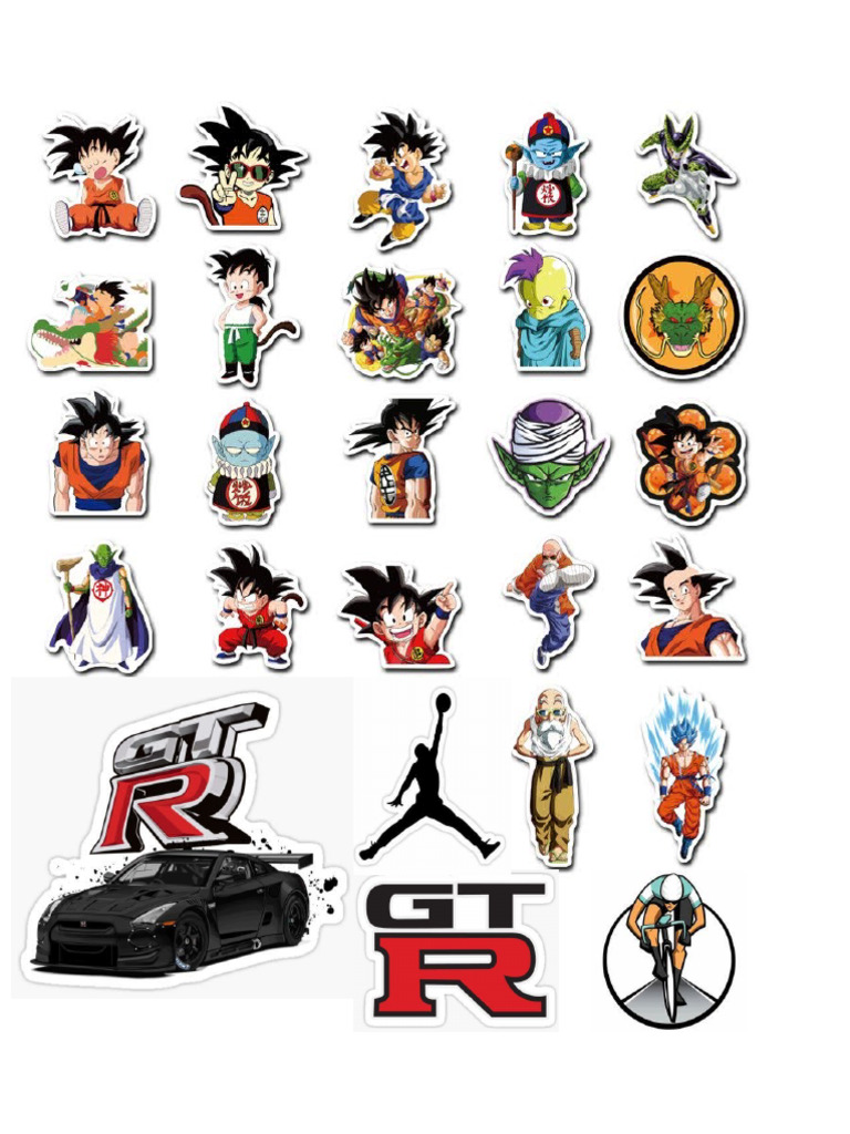 Stickers Dragon Ball | PDF
