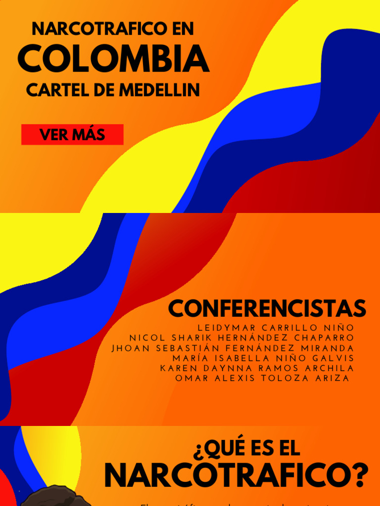Narcotrafico en Colombia | PDF | Colombia | Comercio ilegal de drogas