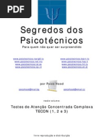 Teste Atenção concentrada