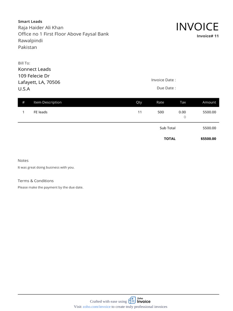 Invoice 12 | PDF