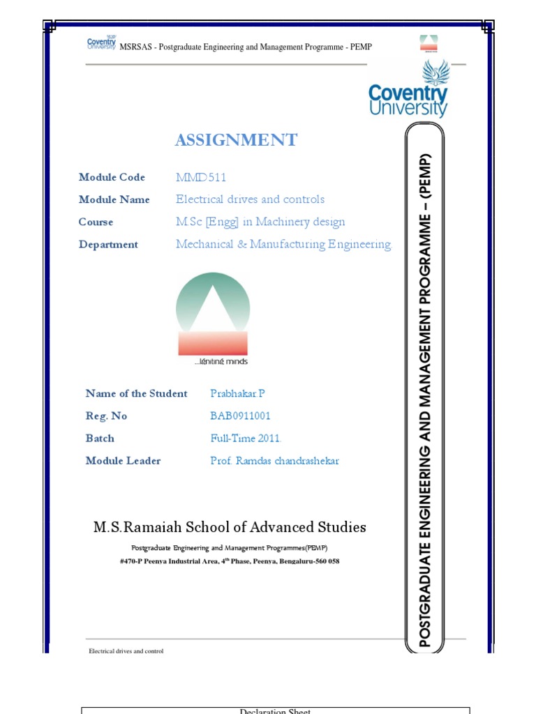 Electrical Drives and Control PDF Power Inverter Engines