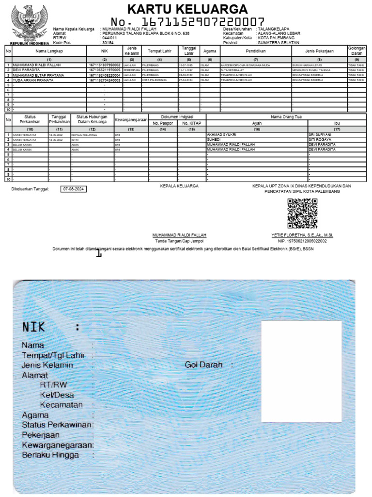 Edit KTP KK | PDF