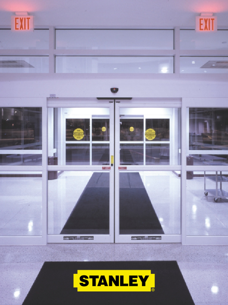Stanley Doors | PDF | Door | Access Control