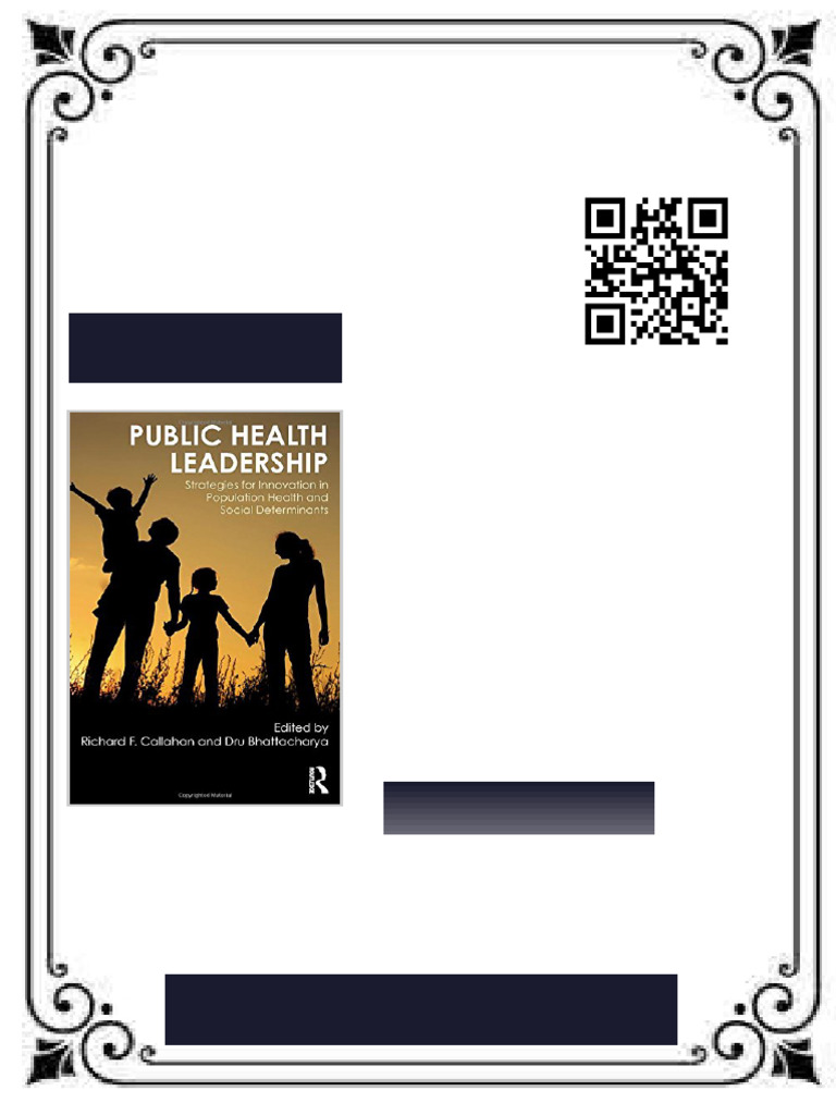 Public health leadership : strategies for innovation in population ...