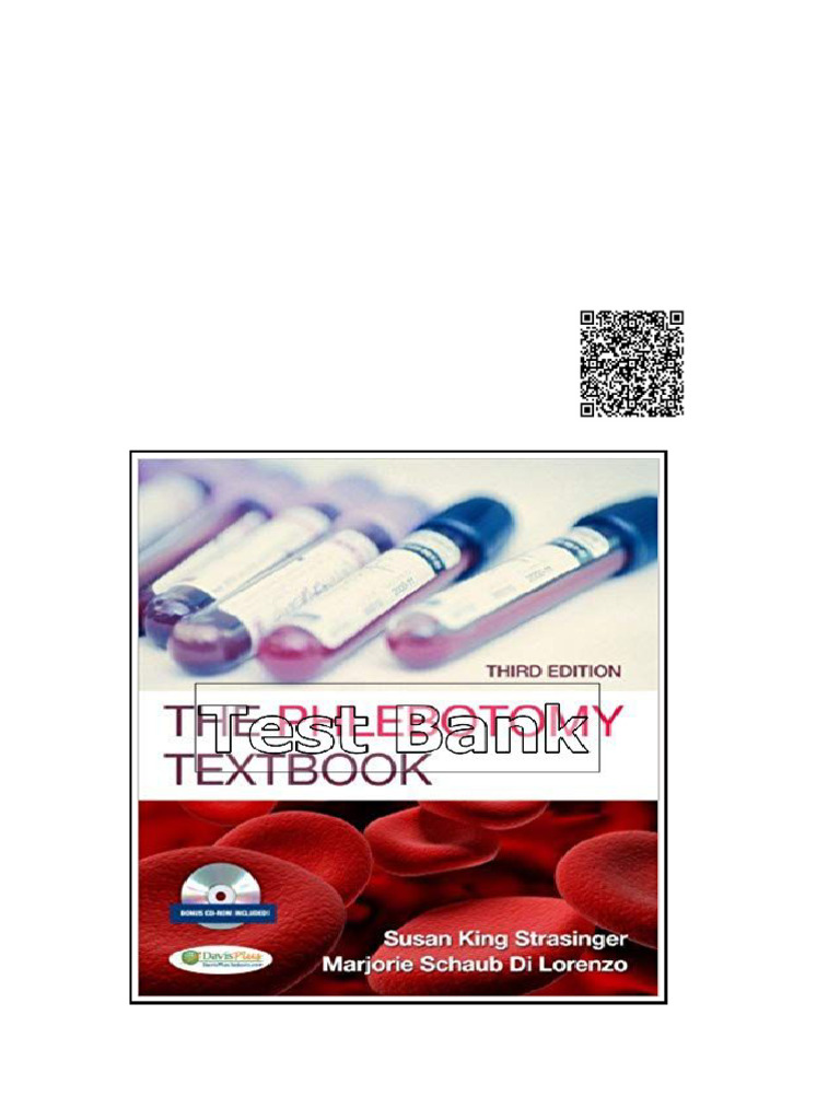 Phlebotomy Textbook 3rd Edition Strasinger Test Bank | PDF ...