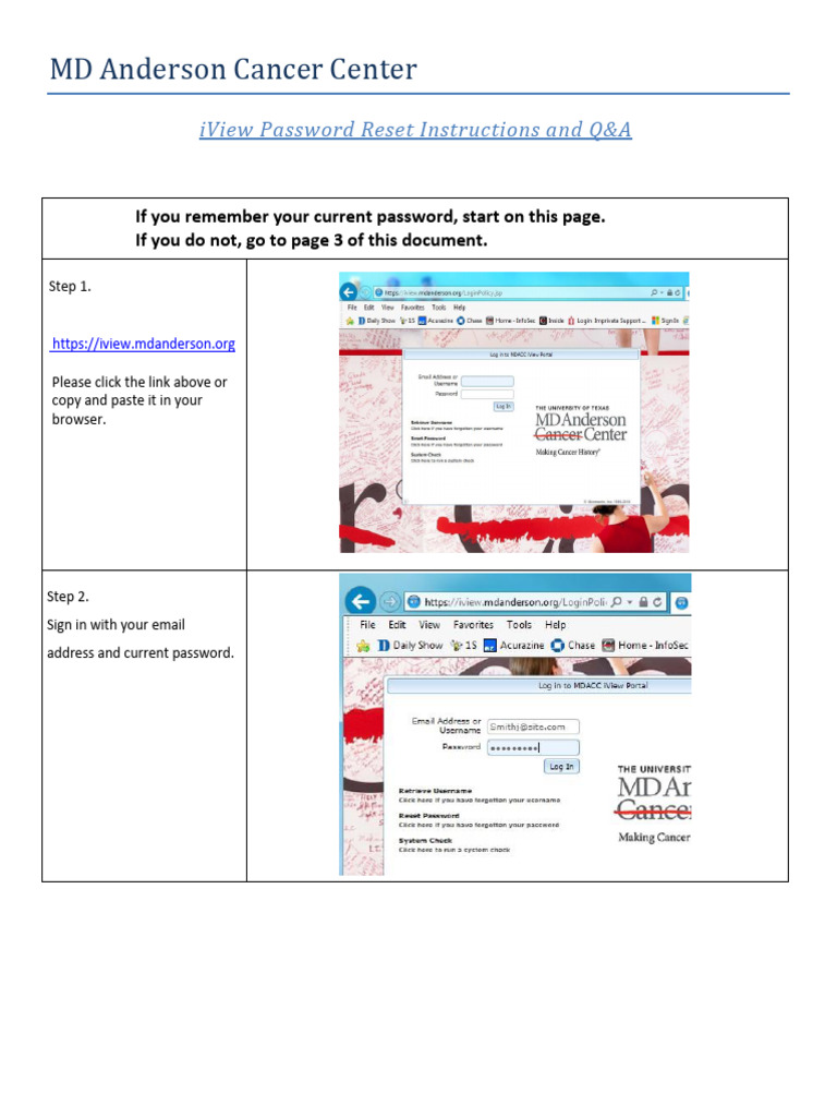 Iview Password Reset Instructions | PDF | Password | Computer Access ...
