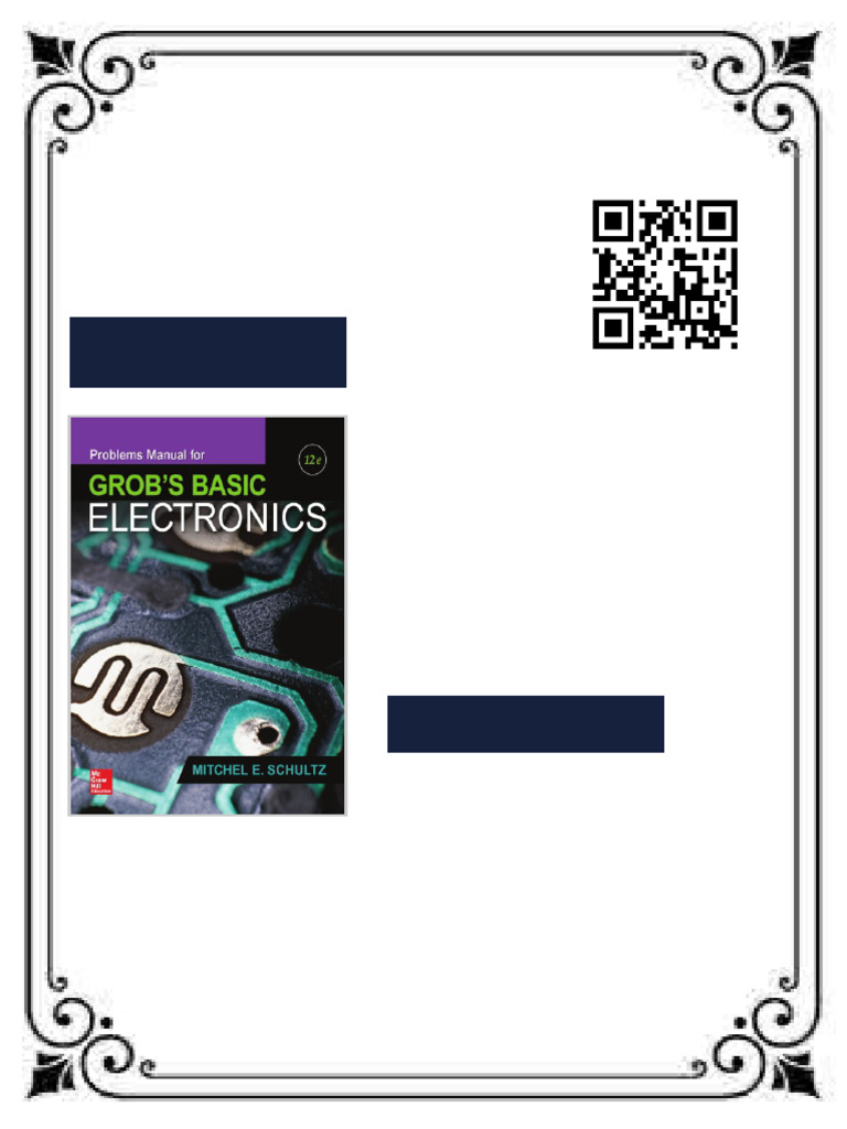 Problems Manual For Grob's Basic Electronics 12th Edition Mitchel E ...