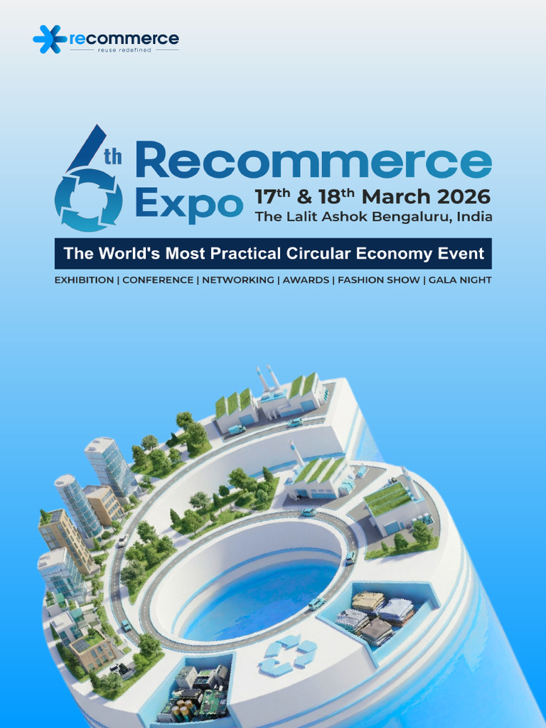 6th Recommerce Brochure | PDF | Recycling | Electronic Waste