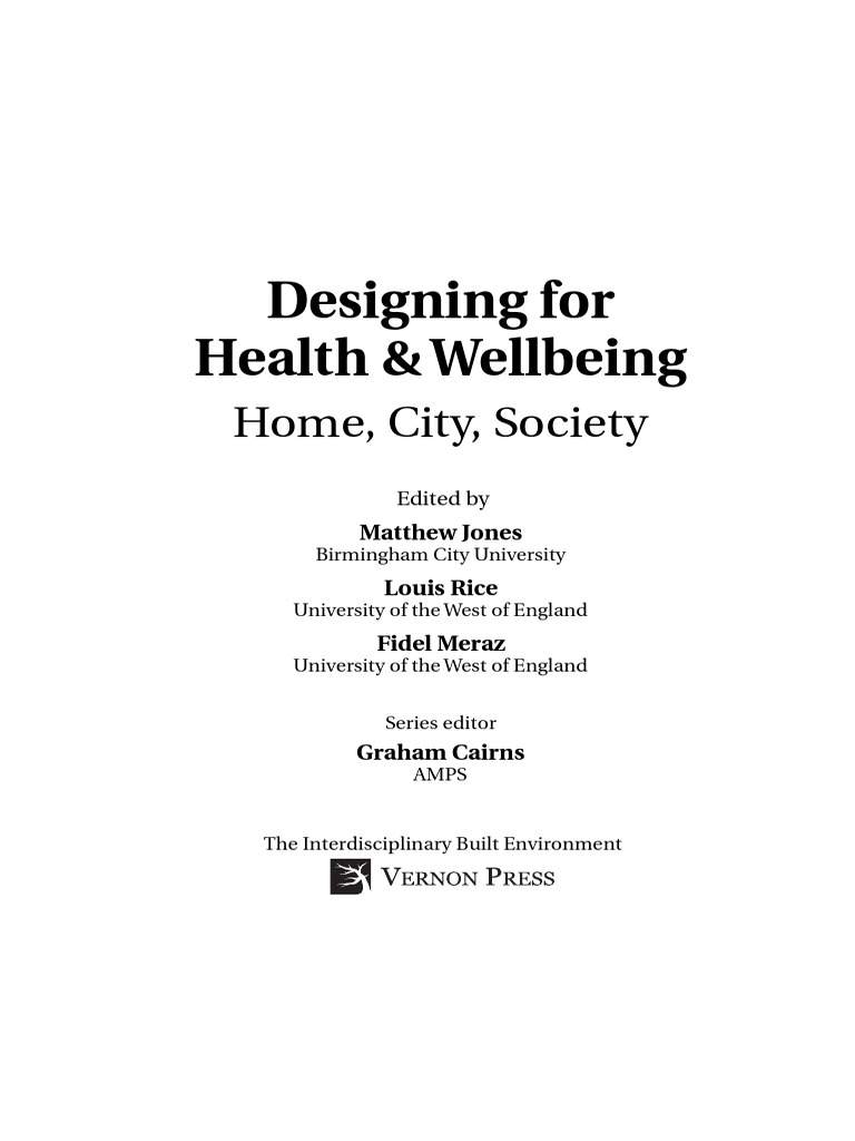 Design For Health & Wellness | PDF | Well Being | Public Health