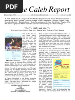 The Caleb Report (Antiabortion Propaganda)