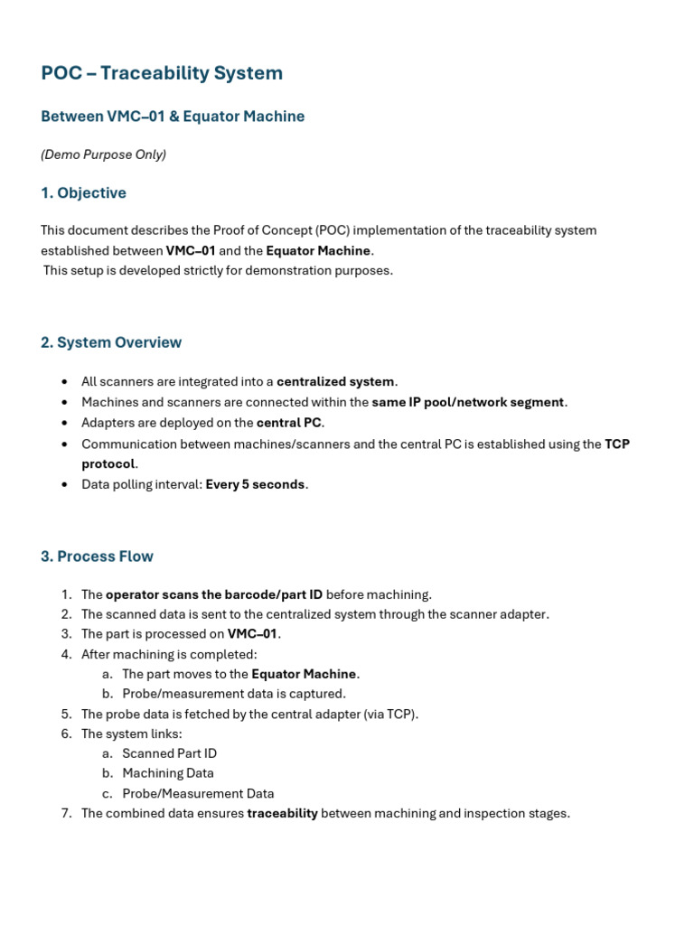 POC Database Update | PDF
