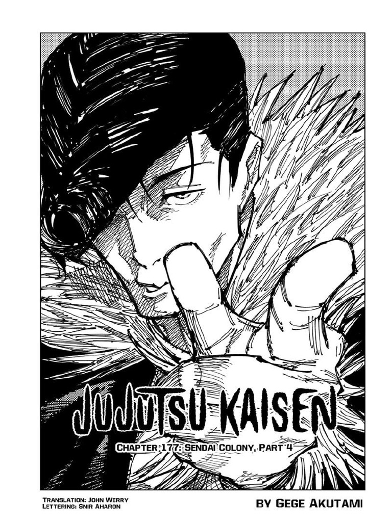Jujutsu Kaisen Chapter 177 | PDF