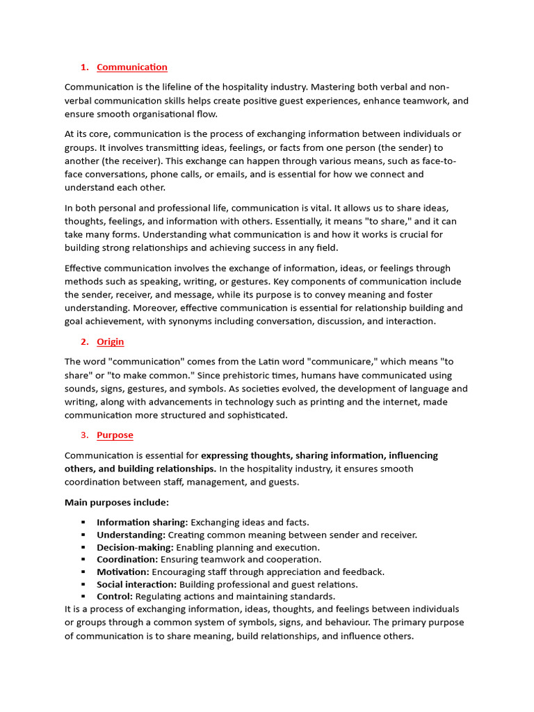 Understanding Communication | PDF | Communication | Nonverbal Communication