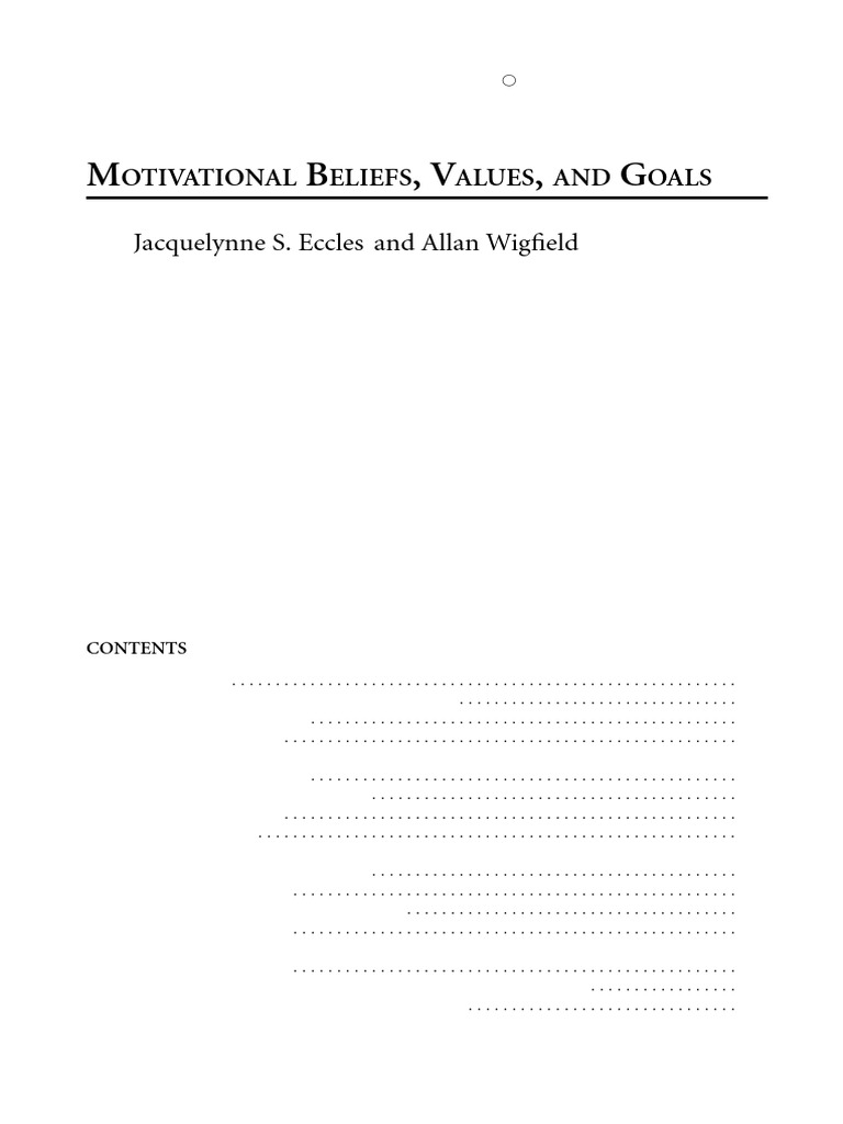 Motivational | PDF | Self Efficacy | Motivational
