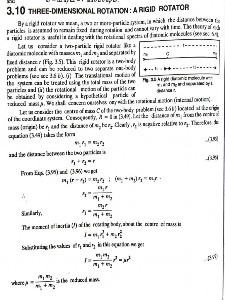 Rigid Rotator | PDF | Angular Momentum | Mechanics