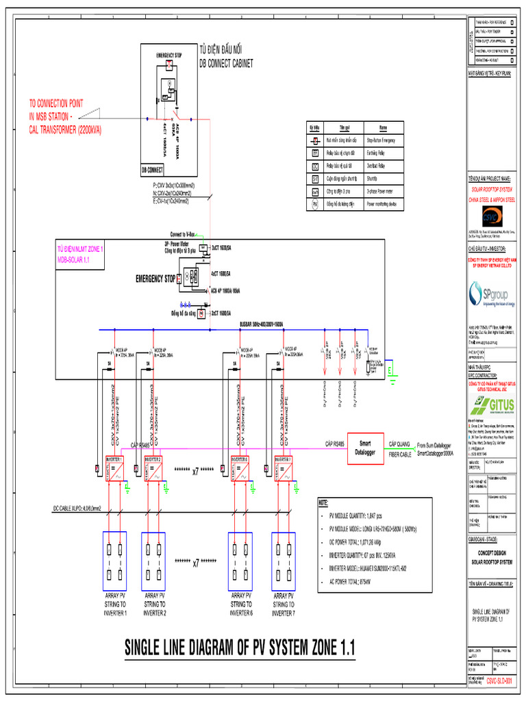 Csvc-Single Diagram Solar PV System (Rev 6) | PDF