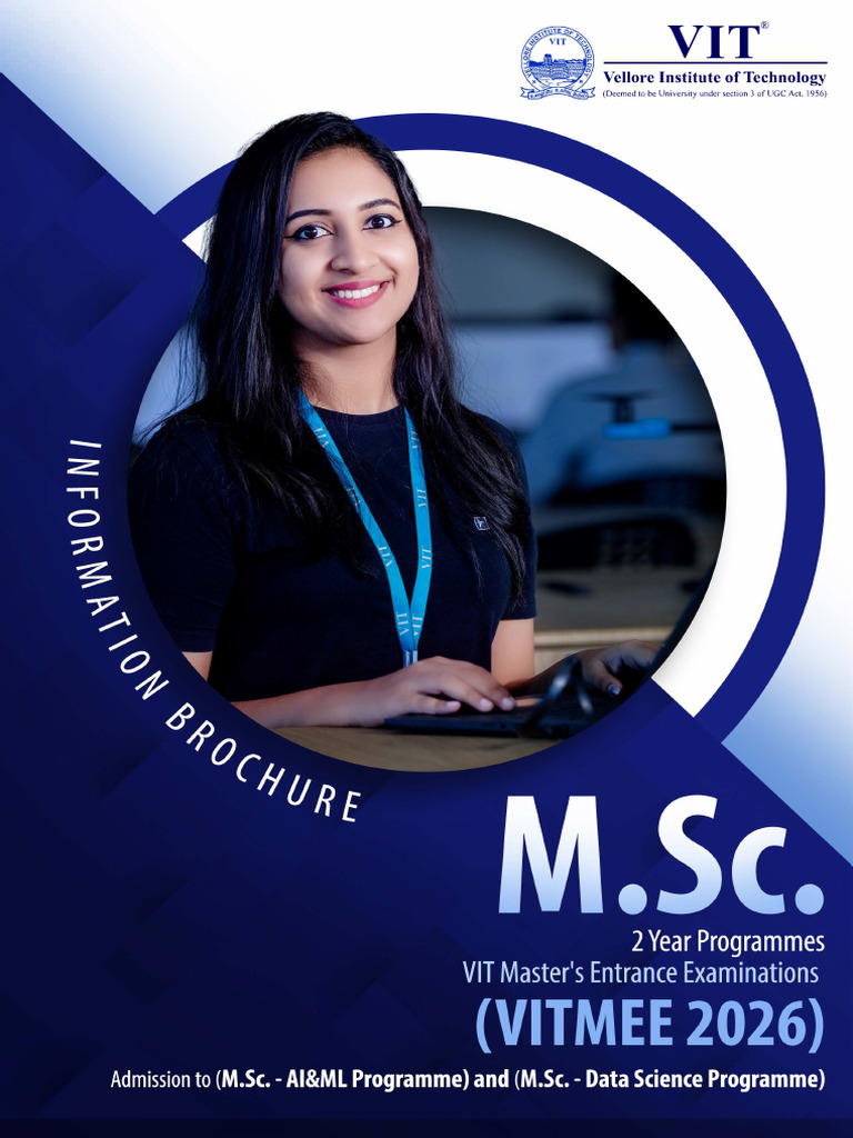 M.SC - Programme With Entrance Information Brochure | PDF