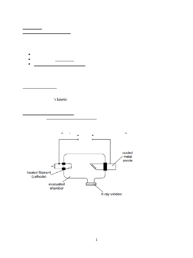 X-Rays and CT Scans Notes | PDF | X Ray | Radiation Therapy