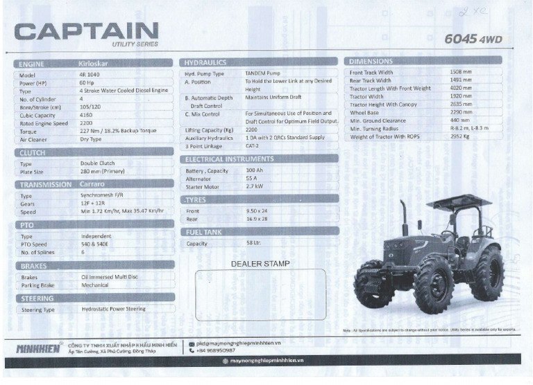 Captain 6045 | PDF