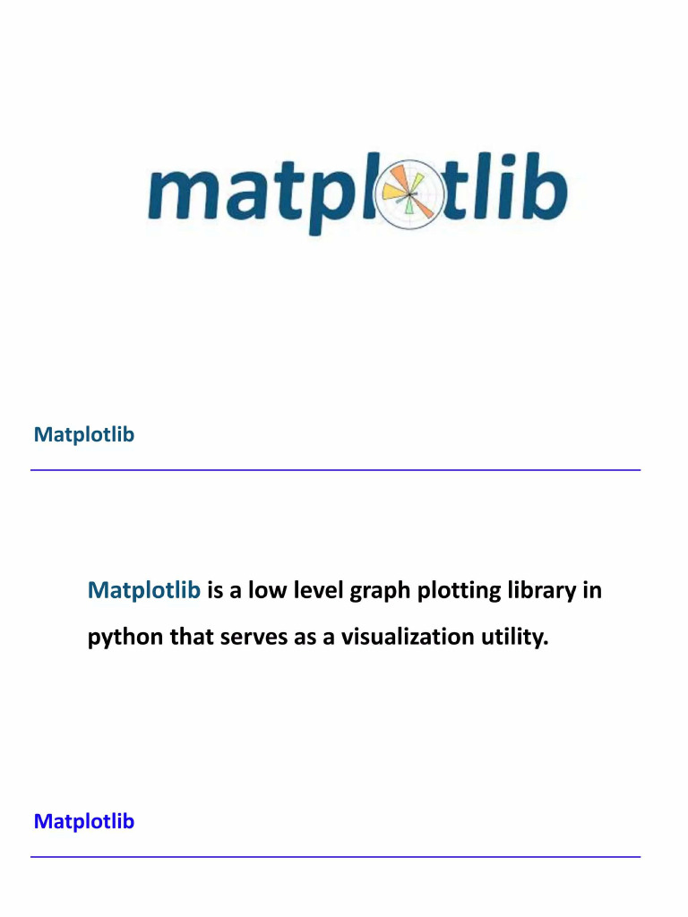 Matplot (1) | PDF