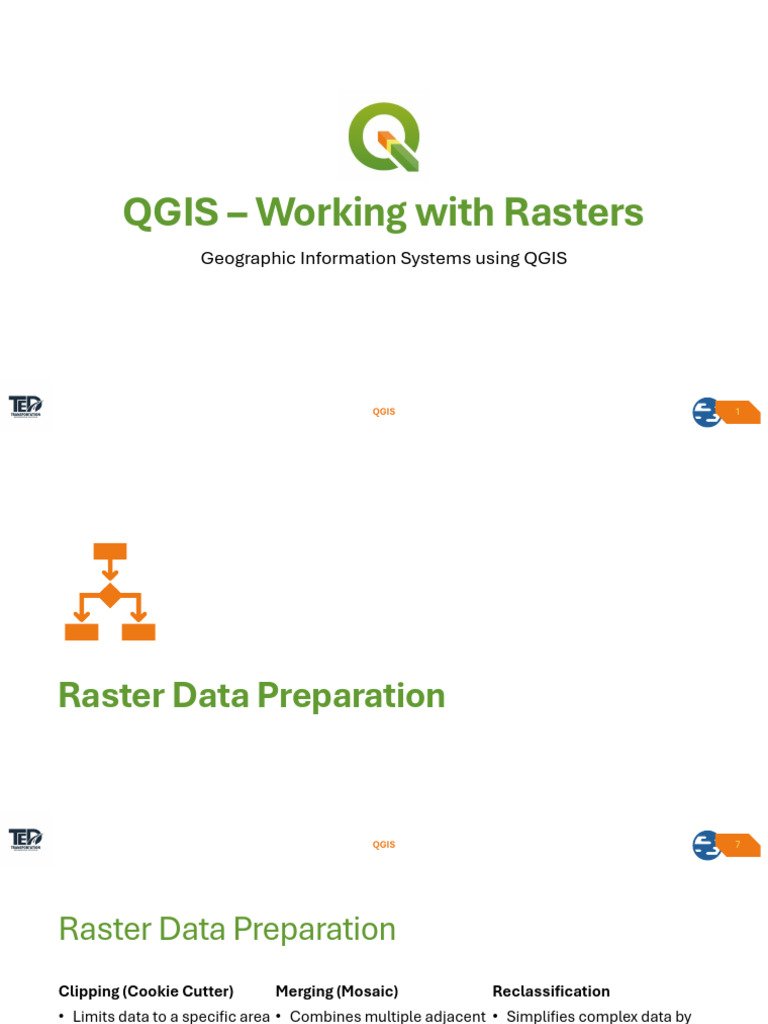 Introduction To QGIS - Working With Rasters - 6 | PDF | Geographic ...