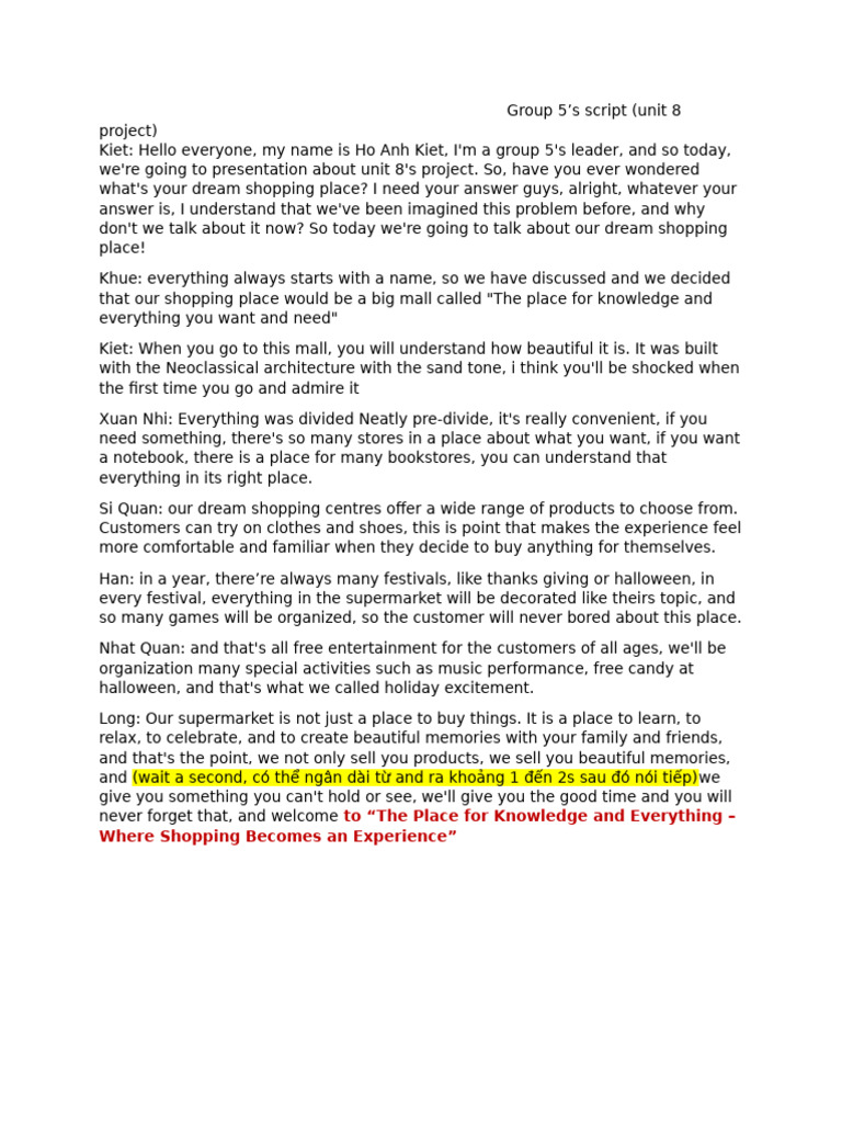 Group 5's Unit 8 Project | PDF