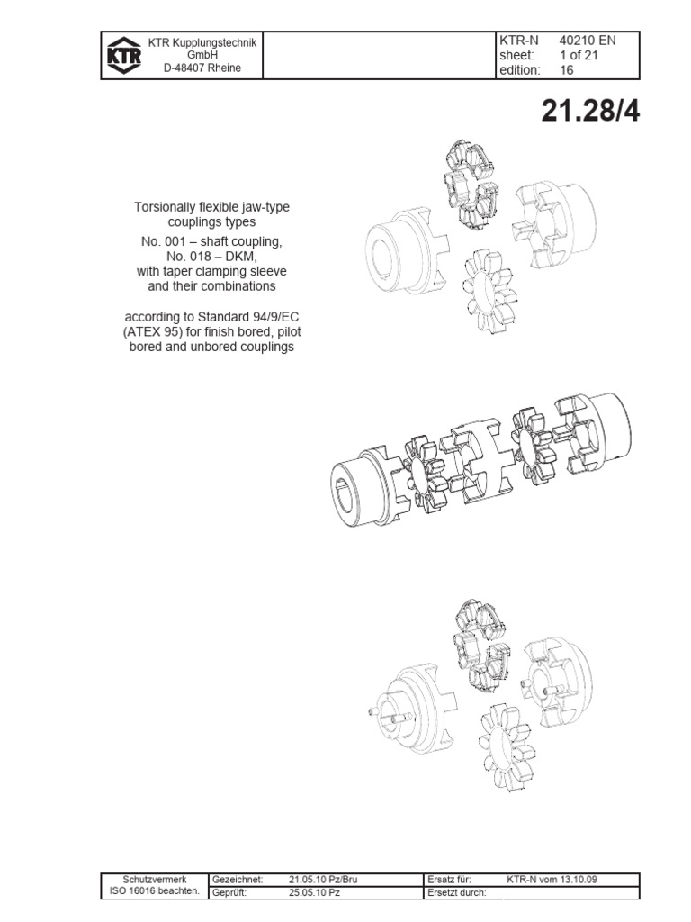 Elastic Coupling Rotex | PDF