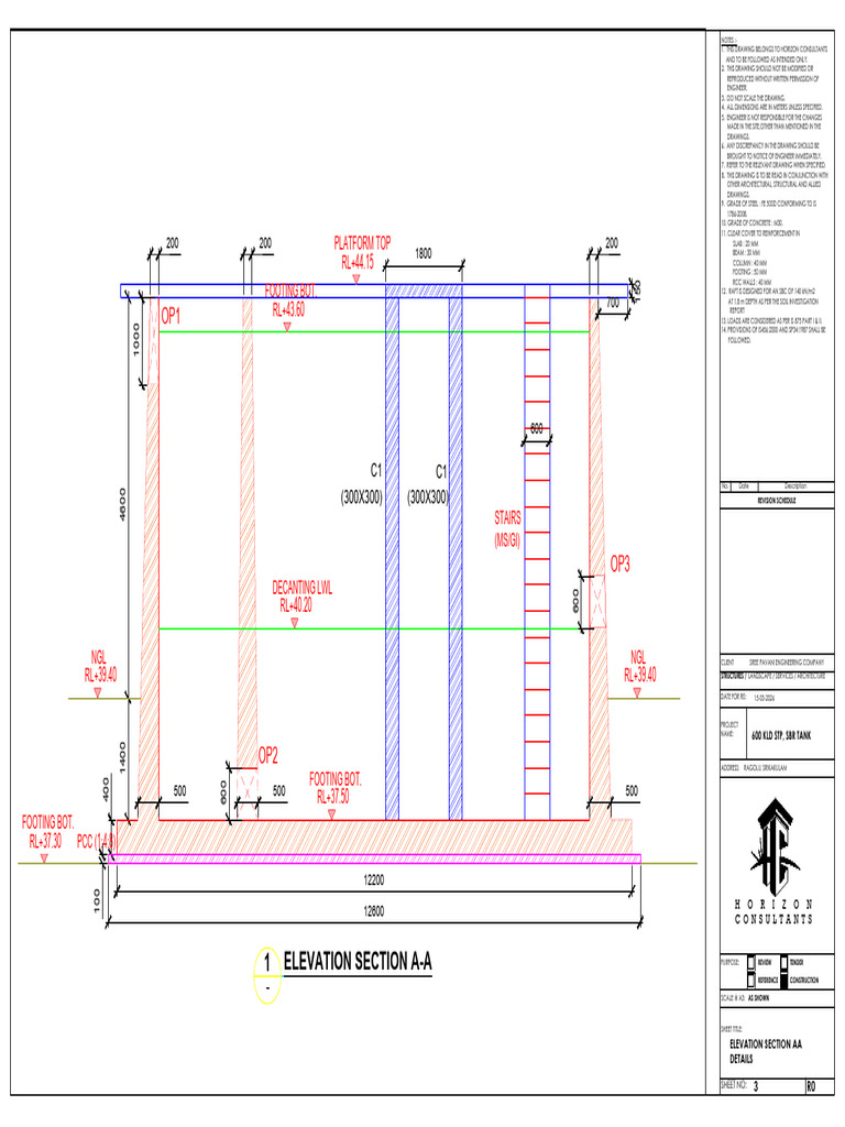 STP - Working Drawing Elevation SBR | PDF | Chess Theory | Chess
