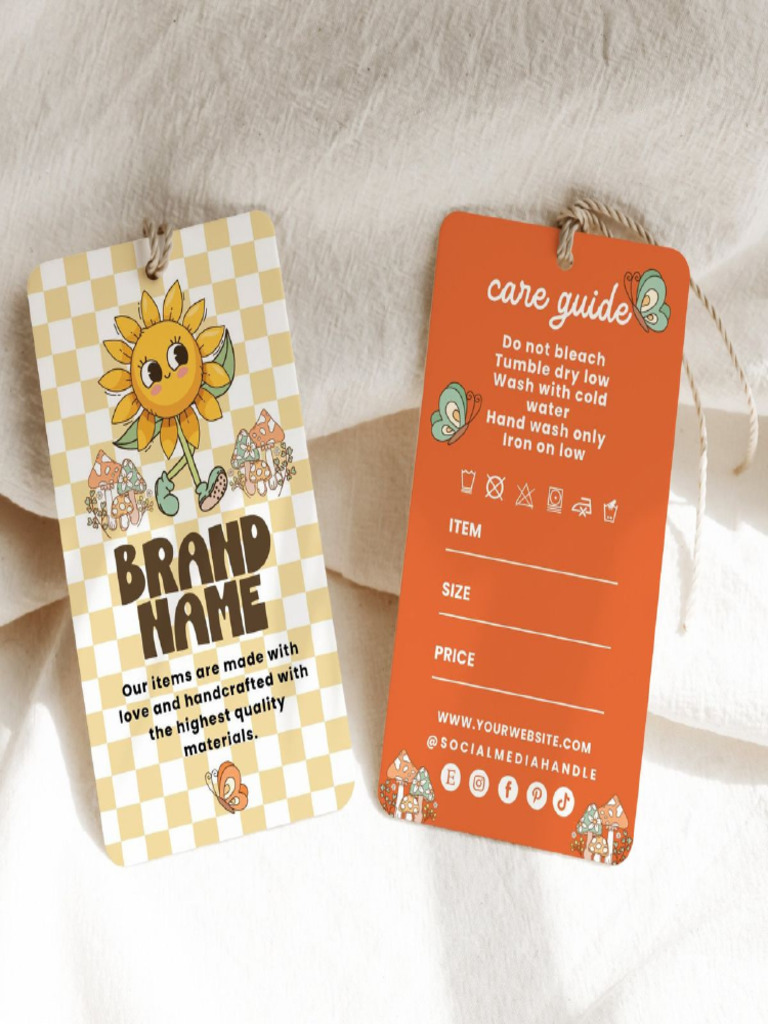 Pastel Label Card | PDF