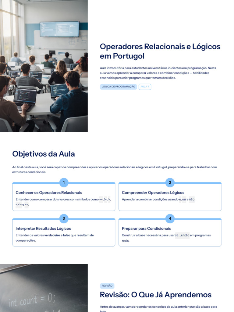 Aula 04 Curso de Logica de Programacao | PDF | Lógica | Lógica matemática