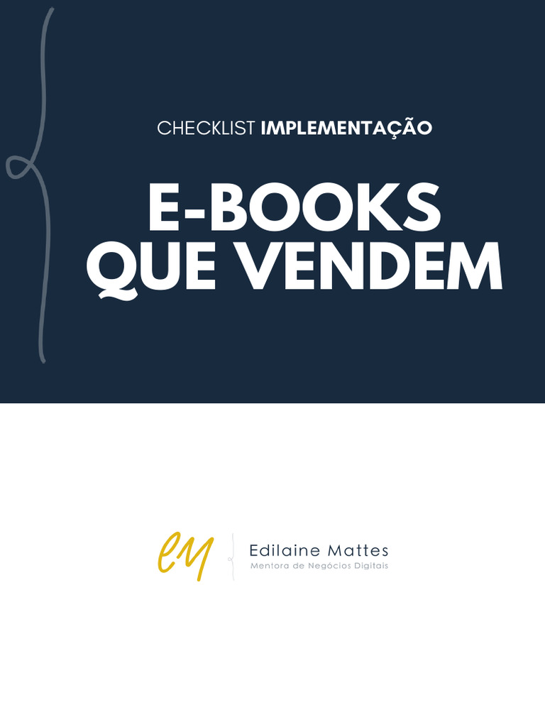 Checklist de Implementaçao - Ebooks Que Vendem | PDF | Publicidade ...