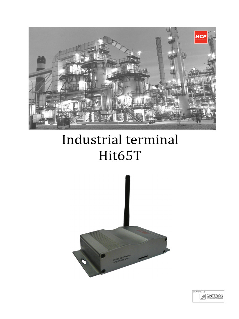 Industrial Terminal - Hit65T Datasheet v1.5 | PDF | Electrical ...