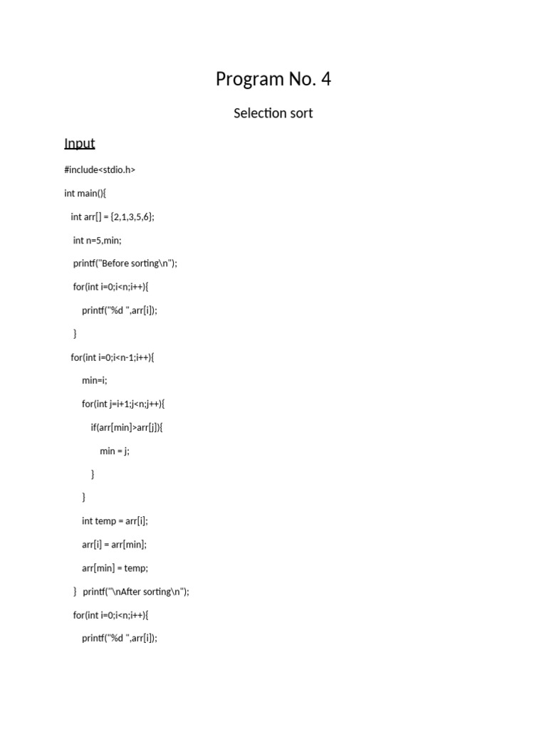 Selection | PDF