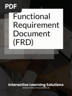 Functional Requirements Document Guide | PDF | Business Analysis ...