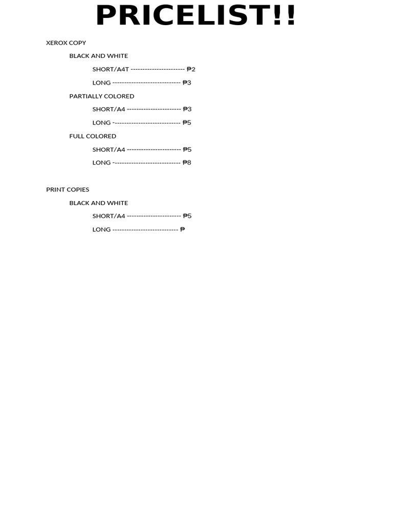 Price | PDF