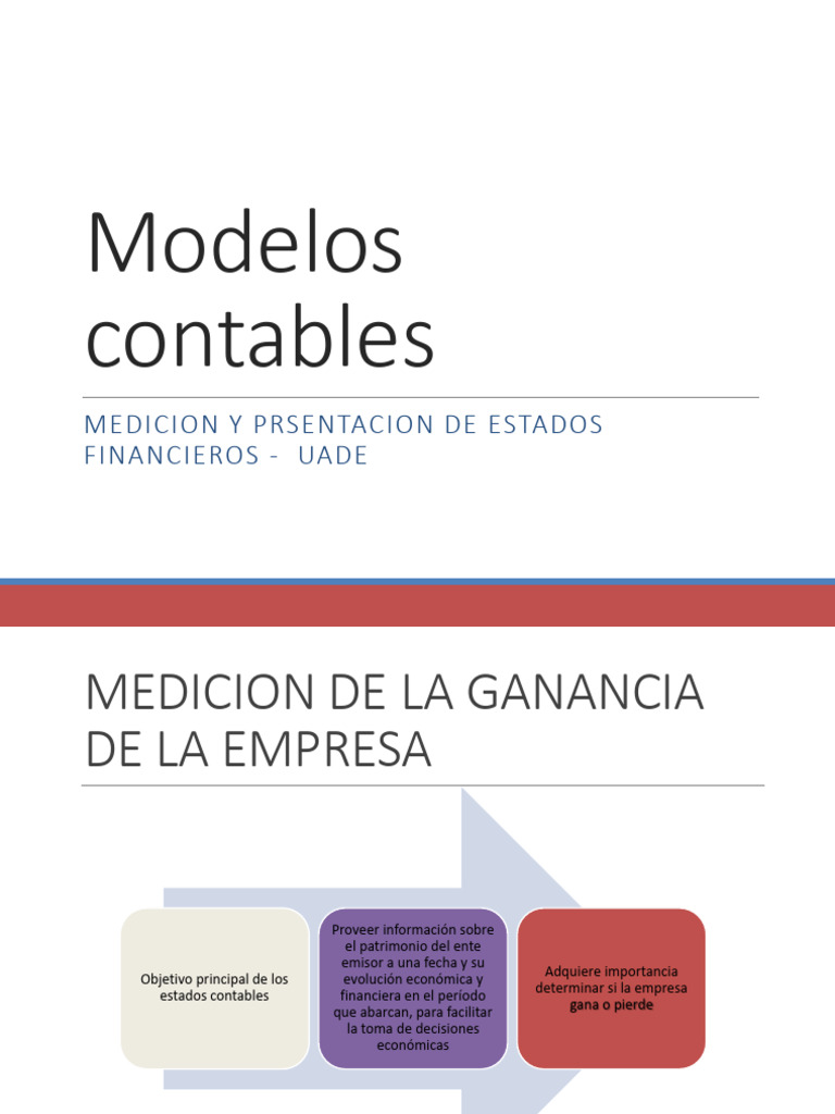 Mpef 1 Modelos Contables | PDF | Contabilidad | Beneficio (economía)