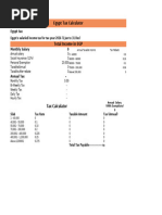 PAYE Tax Calculation Guide 2025 Uganda | PDF | Taxation | Payments