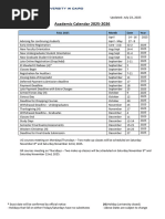 AIUB Fall 2025-2026 Academic Calendar | PDF | Academic Term | Schools