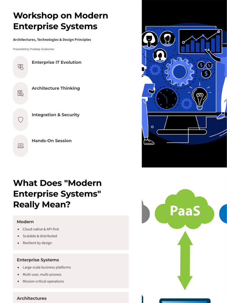 Workshop On Modern Enterprise Systems | PDF | Cloud Computing ...