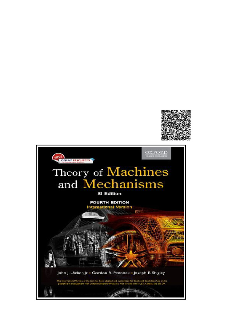 Theory of Machine and Mechanisms Si Edition Solution Manual Gordon R ...