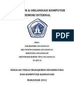 Makalah Memori Internal