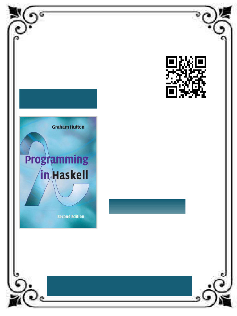 Programming in Haskell Second Edition, 5Th Printing Edition Hutton ...