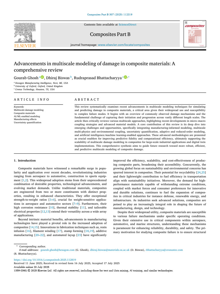 Ghosh Et Al. - 2025 - Advancements in Multiscale Modeling of Damage in ...